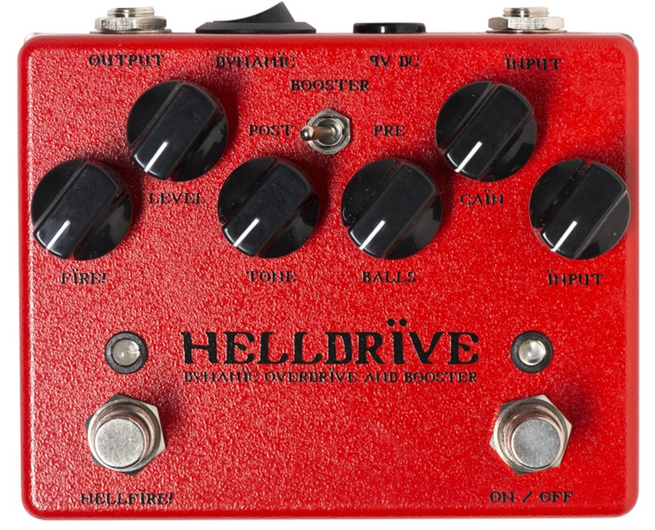 WEEHBO Guitar Products - Helldrive V3 ダイナミックオーバードライブ